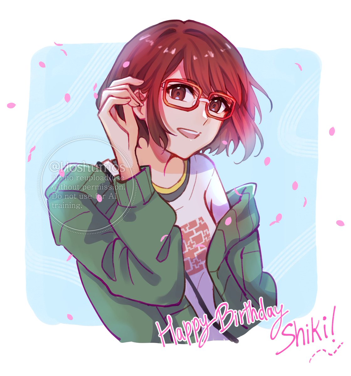 Hoshumos's tweet photo. Happy Birthday Shiki!! 🪡💚
#美咲四季生誕祭 #twewy https://t.co/YE4q7aPKCL