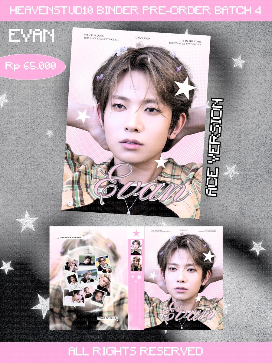 hccvanly's tweet photo. #evansell haloo, binder buat pc photocard nya udah open PO dan bisa di order di pinned yaa https://t.co/RoLJLeIhvD