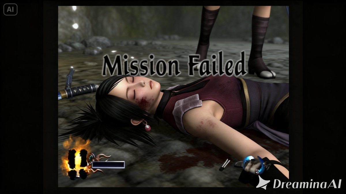prasetya_j93824's tweet photo. Ayame 彩女 Tenchu Fatal Shadows 天誅 紅 is Losing to some the enemy game over Ryona リョナ . The beautiful Ninja girl who wears ninja short skirt was slice and dice by Some Samurai. Looks she down very nice to see #ninjagirl #kurenai #shinobi #ninjajapan #samurai #ryonas https://t.co/OxSXzMOAn5