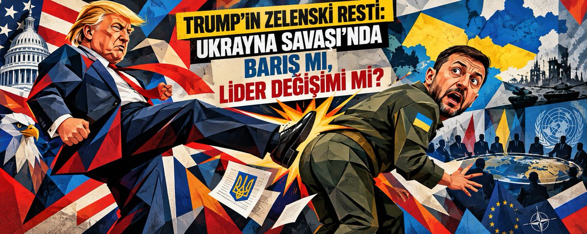 Trump’ın Zelenski Resti: Ukrayna Savaşı’nda Barış mı, Lider Değişimi mi?