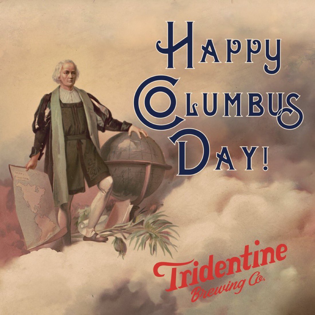 TridentineBrew's tweet photo. Happy Columbus Day! https://t.co/GNYfLaZRW5