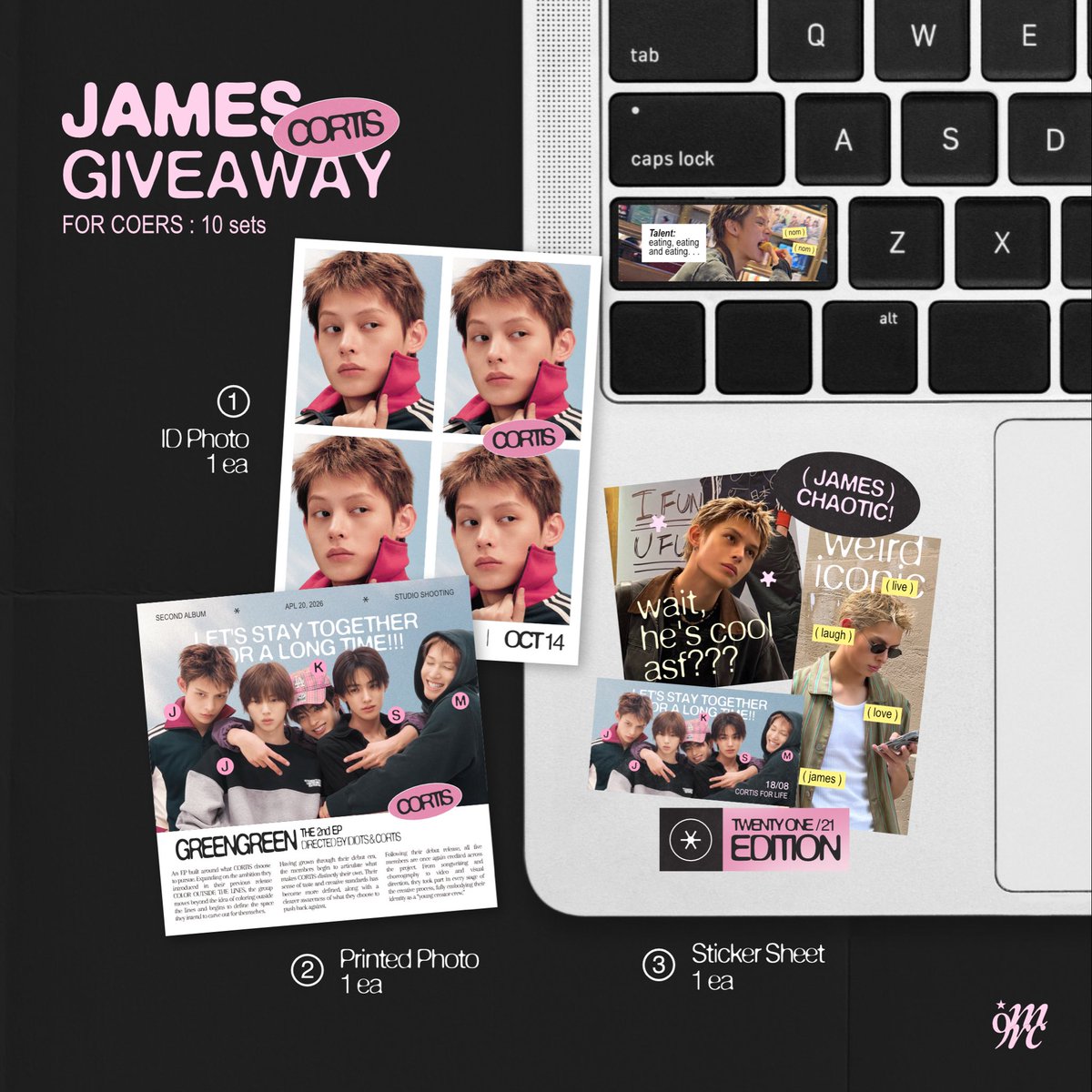 _9mrc's tweet photo. pls kindly rt ⊹

James’s day giveaway .ᐟ

มีใครสนใจกอว. วันเกิดเจมส์มั้ยคับบ
* สุ่มจากรี 1 คน ไม่มีค่าส่งค่ะ 💖

gg form : tba┊shipping fee : 40 thb.

#ตลาดนัดcortis https://t.co/AP5L03FE7M
