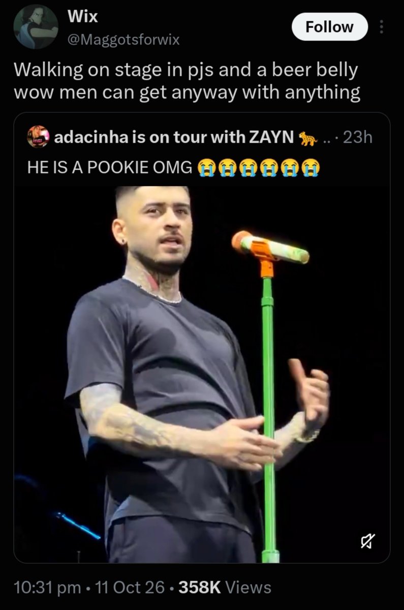 niazkolmortage's tweet photo. normally i would let posts like this slide because indeed male privilege is insane but 29k likes on body shaming someone who openly talked ab his ed is so insensitive also kinda tone deaf to diminish a brown artists hard work who was blacklisted in the industry! https://t.co/JYcABA7G2l