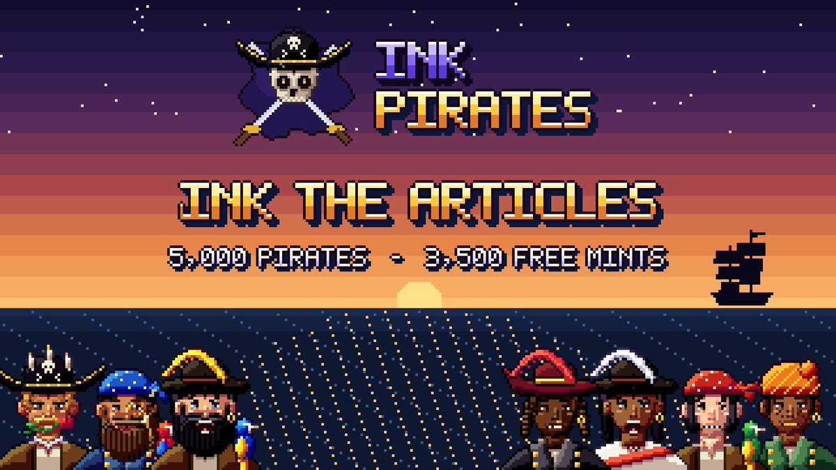 zevkmeselesi25's tweet photo. 🏴‍☠️ @inkpirates ile çekiliş düzenliyoruz.   

🎁 3 Adet GTD WL hakkı hediye ediyorum.  

Katılmak için yapman gerekenler:

✅ @inkpirates hesabını takip et. 
❤️ Bu gönderiyi beğen.
💬 Yorumlara cüzdan adresini bırak.

📦 Supply: 5000 
💸 Mint Price: Free 
⛓️Mint Chain: @inkonchain

🏆 Kazananlar 24 saat içerisinde açıklanacaktır.

Herkese bol şans! 🍀🔥