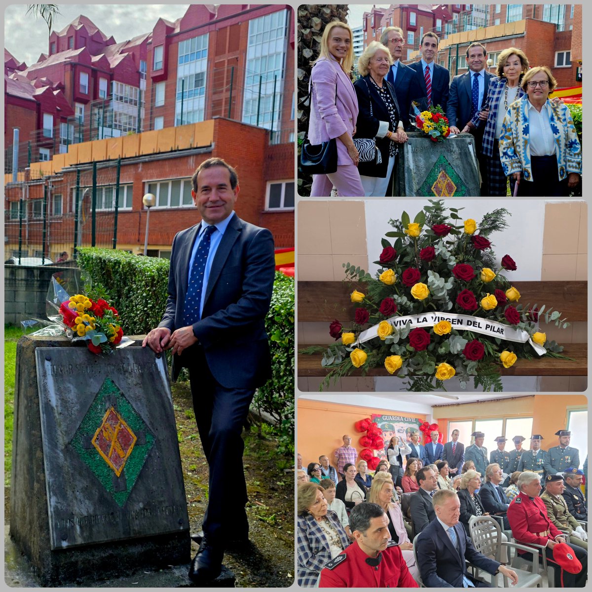PPdeGetxo's tweet photo. Hoy,#12deOctubre, hemos visitado la #ComandanciaNaval de #Bilbao con motivo del día de la #Hispanidad
💐Después, hemos acompañado a la @guardiacivil de #Algorta para celebrar el día de su patrona, la #VirgenDelPilar
🇪🇸¡Gracias por vuestro servicio y dedicación!
#Andrade2027 https://t.co/0awoDCNHmQ