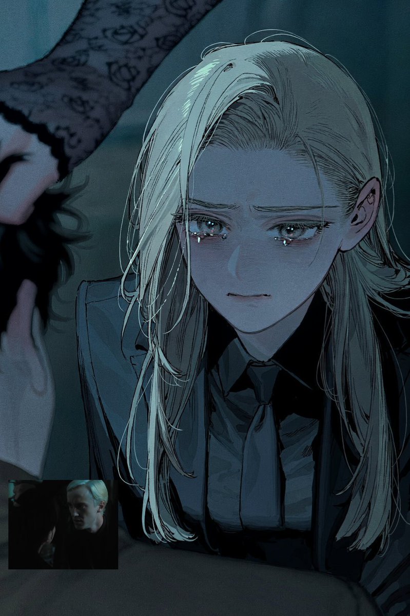 Yailluu017's tweet photo. “Well, Draco? Is it? Is it Harry Potter?”
“I can’t — I can’t be sure” https://t.co/xNAlXbIbiu