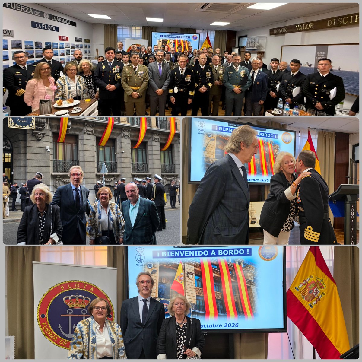 PPdeGetxo's tweet photo. Hoy,#12deOctubre, hemos visitado la #ComandanciaNaval de #Bilbao con motivo del día de la #Hispanidad
💐Después, hemos acompañado a la @guardiacivil de #Algorta para celebrar el día de su patrona, la #VirgenDelPilar
🇪🇸¡Gracias por vuestro servicio y dedicación!
#Andrade2027 https://t.co/0awoDCNHmQ