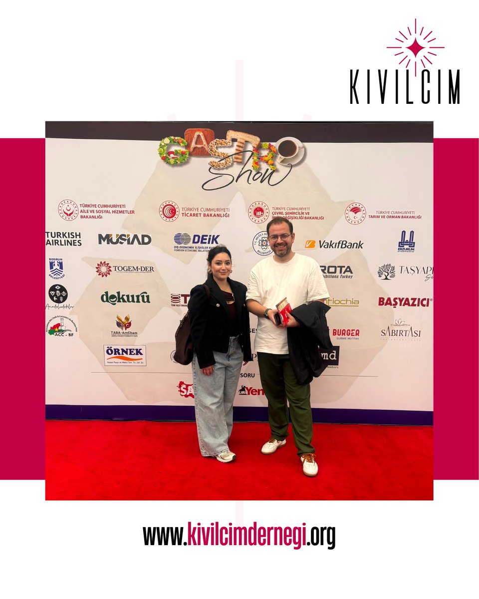 kivilcimassoc's tweet photo. 🤝 New connections, inspiring conversations, and great moments!

As Kıvılcım Association, we visited Gastro Show and had the pleasure of meeting new people, expanding our network, and exchanging ideas in an inspiring atmosphere.

A spark for everything! ✨

#KivilcimAssociation https://t.co/LhVc8WpFr6
