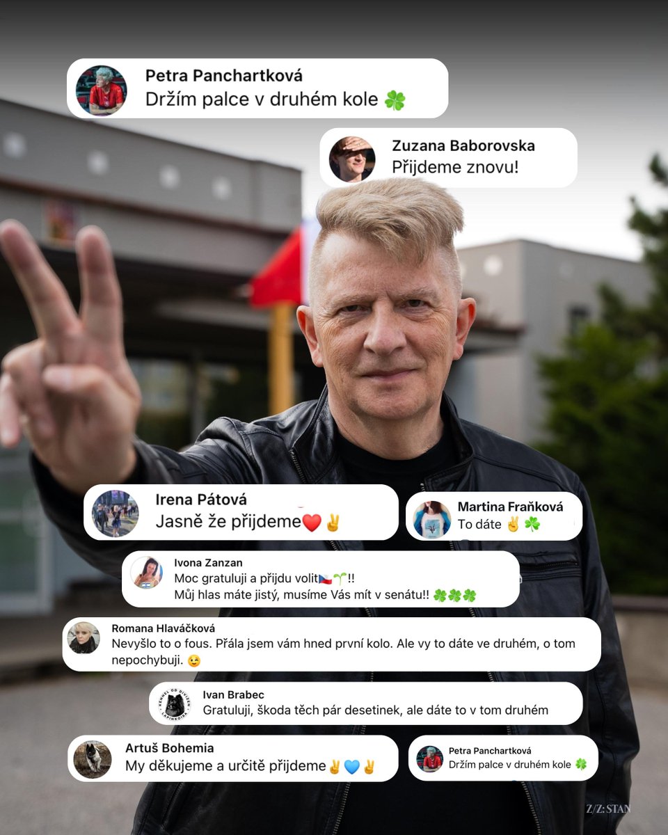 padevetjiri's tweet photo. První kolo dopadlo pěkně, ale budu vás, vážení a milí voliči, muset poprosit o ještě jednu demokratickou procházku, na kterou pokud možno vezměte i sousedy.  Nezapomeňte na mě prosím v pátek a v sobotu. Děkuju 🙂 https://t.co/aNoPiAeplX