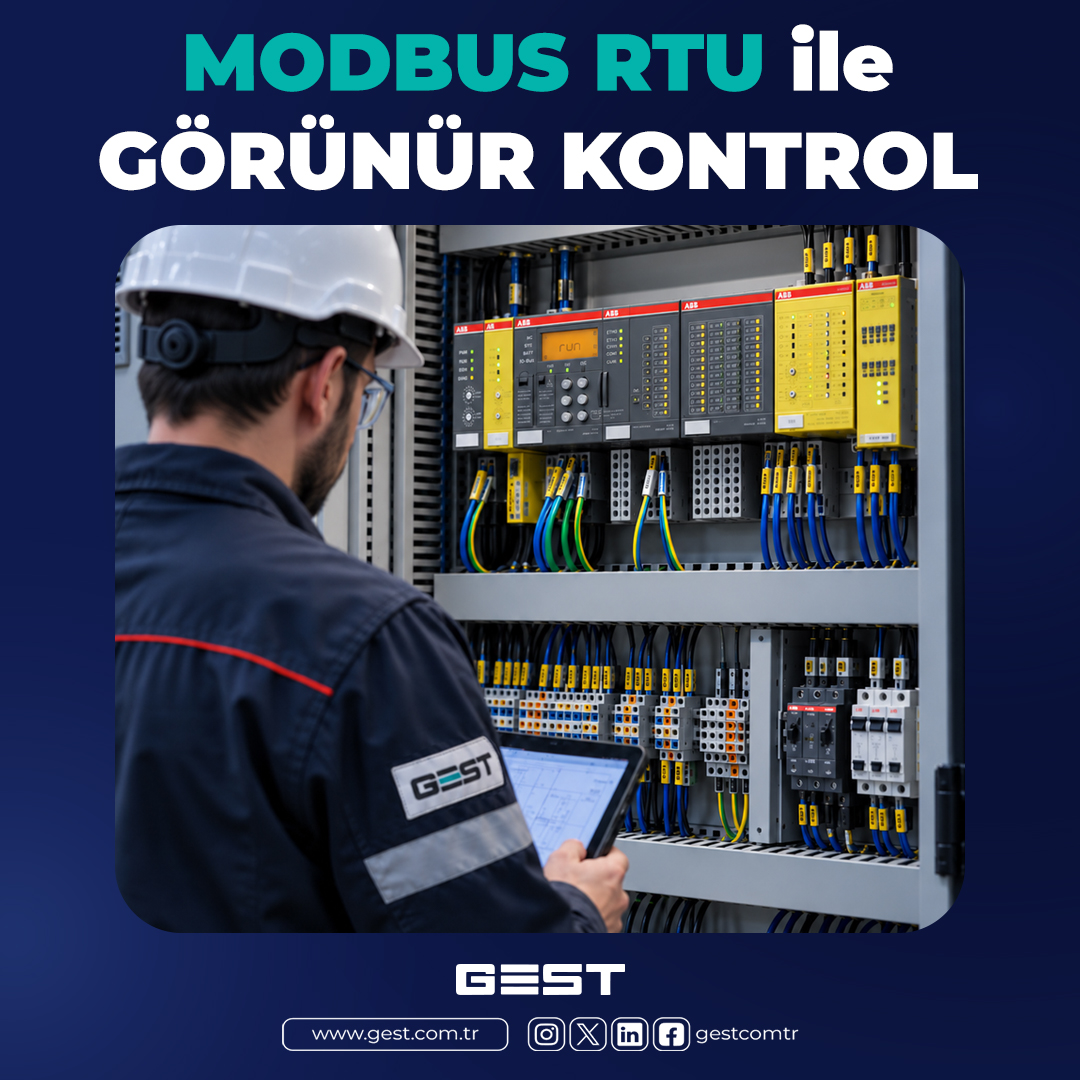 gestcomtr's tweet photo. MODBUS RTU ile saha kontrolünü görünür kılmak, veriyi erişilebilir hâle getirmenin pratik ve güçlü yollarından biridir. 

Saha verilerinizi etkin bir kontrol ve karar mekanizmasına dönüştürmek için GEST ile iletişime geçin.

#GEST #MODBUSRTU #SahaKontrolü https://t.co/oPx2wMRVIh