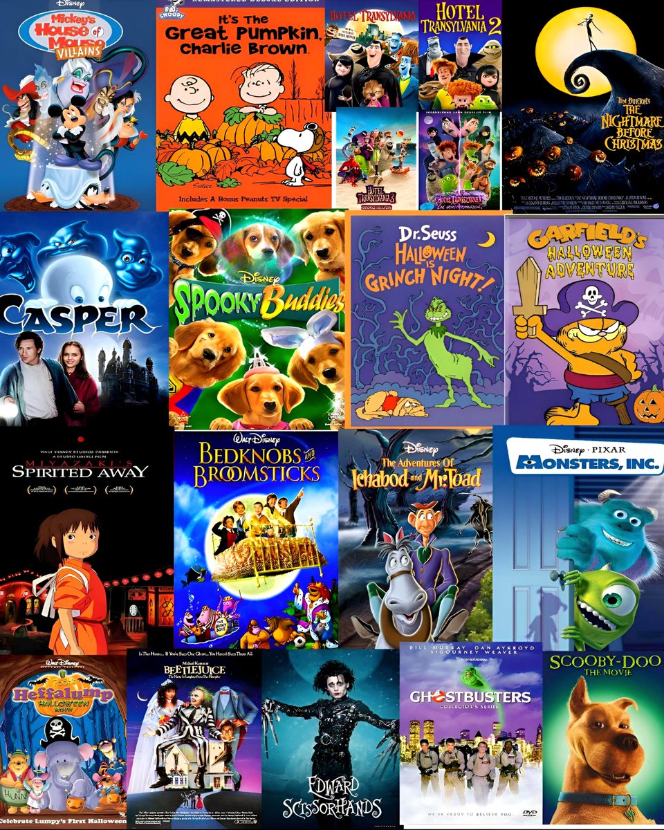cartoonvibes26's tweet photo. Which Halloween movie is your all-time favorite here? 🎃 https://t.co/65DMfW02m1