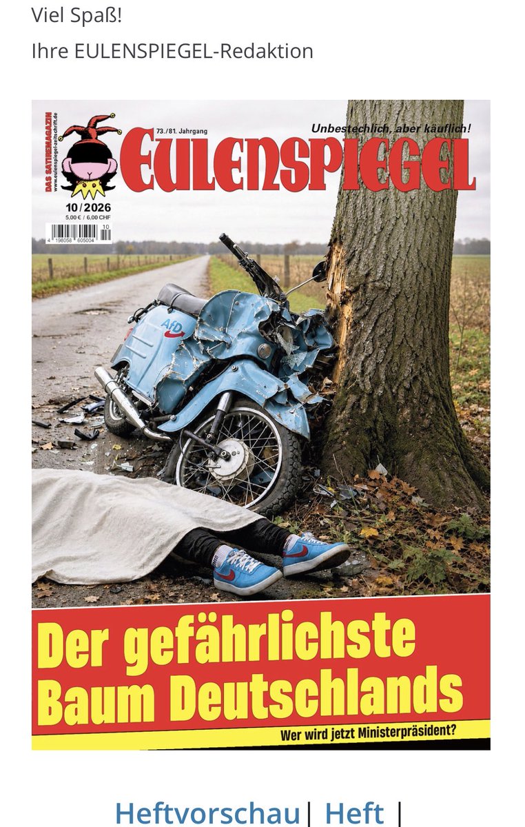 queru_lant's tweet photo. Die Linken finden tote Menschen witzig. https://t.co/fbY3J87Vh5