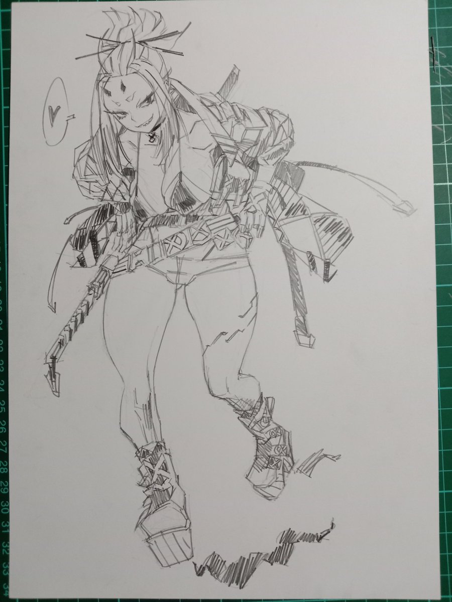 KingRooper's tweet photo. Hexs

Another old character redo. If I was much more younger I would've considered making manga with cool looking characters like this instead. I'm just too lazy to write stories for them. https://t.co/rQmxnaGc9U
