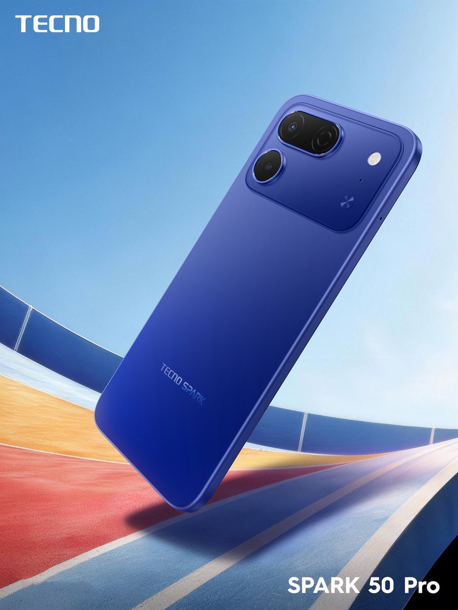 TECNOMobileNG's tweet photo. Some shades don’t just catch the light. They hold your attention.

The SPARK 50 Pro in Midnight Blue brings a deeper kind of elegance, with a sleek finish and refined design that catches the light from every angle. 

#PowerWithoutTheWait #TECNOSPARK50Pro #NaijaSPARK50Pro #TECNOAI https://t.co/ubQwHomWxs