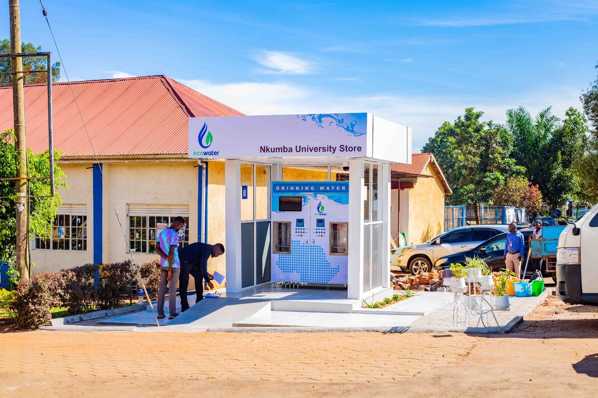 NkumbaUni's tweet photo. Ladies and Gentlemen, our newest addition! 

Eco_Water  💧is here to keep you refreshed and quench your thirst! 

Stay hydrated, and enjoy every drop.

#NUGrad2026 | #I_Owe_You https://t.co/u4l9K5rklU