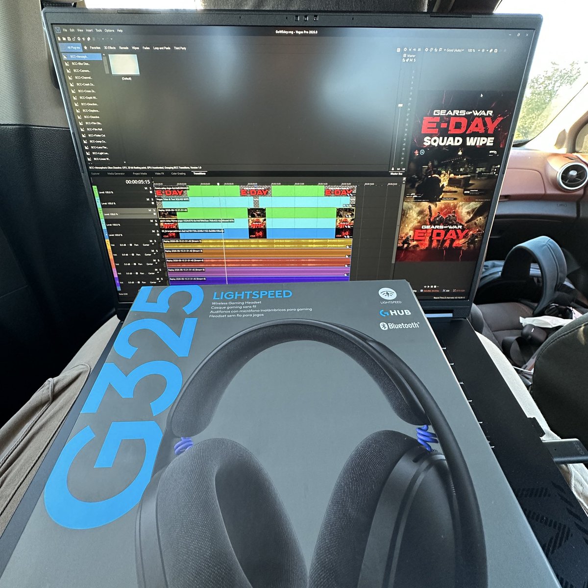 BigCheese's tweet photo. Good Morning, Cheds! Working while working! Let me hear the quality of these edited clips with my @LogitechG G325!
#LogitechGPartner https://t.co/HEeHl88h7l