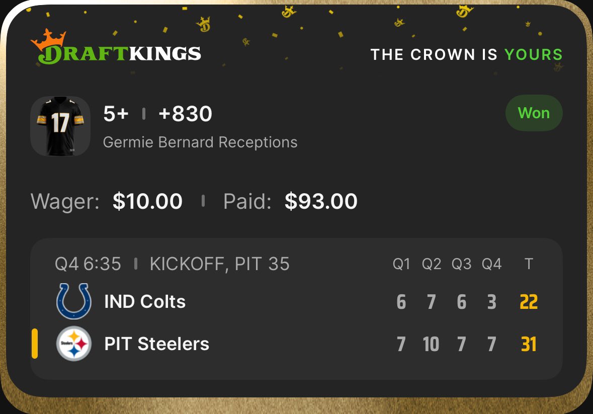 nick_hacko's tweet photo. NFL Sunday 🦠👊
(+830) ✅ 
(+1760) ✅ 💎 
(+3400) ✅ 💎 
+14.2U (33.1 NFL ‘26-27) 
In @BlueprintLLC_ for freeski always https://t.co/zw28yRH0HA
