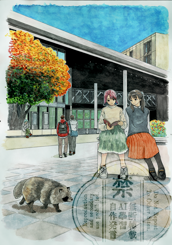 kirinex's tweet photo. 先週のTAMAコミで無料配布したペーパー。4枚目、第9回のイラストのちょっと後の話。 https://t.co/jJfVesrgKr