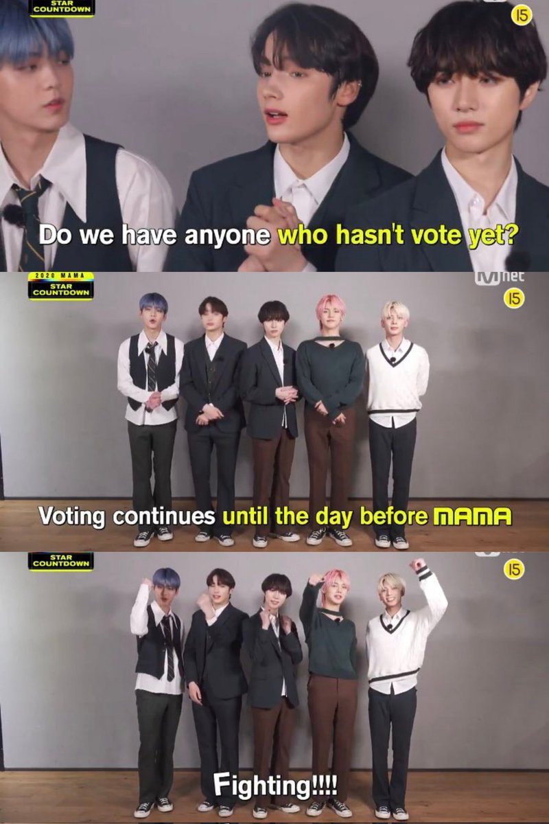 TXT_DailyNews's tweet photo. Challenge #1

☆ 30 retweets
☆ 20 replies

#2026MAMAVOTE #tomorrowxtogether @TXT_members https://t.co/WARPyFghFx