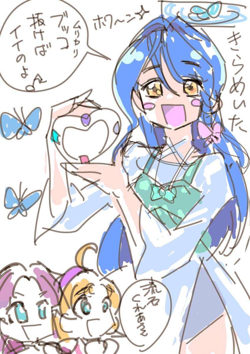 pop_junnosuke's tweet photo. たんプリ落描き
くれあさん、もしかして結構脳筋かも https://t.co/Jj1en8QO5N