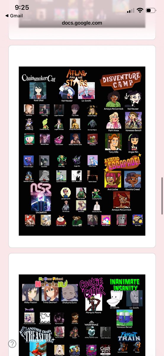 ChibiReviews's tweet photo. Here's the English Voice Actors that are sending money to a Terrorist Organization "Hamas" that has killed children

There's even more than this too. This is not a good look for VAs right now that work on Anime https://t.co/uGQr6mTusc