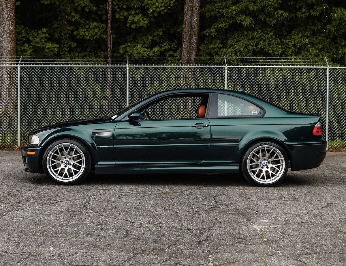 FlawlessSpec's tweet photo. Oxford Green Metallic BMW M3 (E46) https://t.co/IvtWPsPvhV