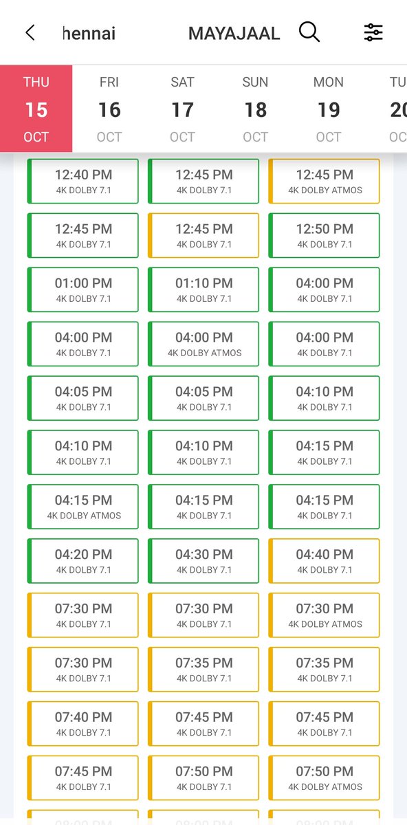 yetuyegambaram's tweet photo. With all theatres near ECR and OMR going full, the not so preferred Mayajaal has picked up beautifully today and the show count has been increased to 80 🔥🔥🔥💥💥💥
#Jailer2 https://t.co/D4lEQbtwJr
