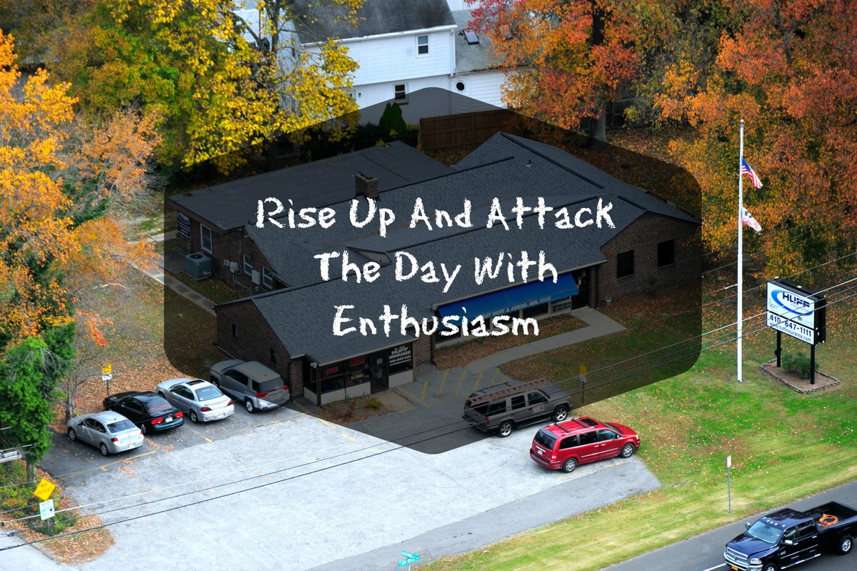 HuffInsurance's tweet photo. #MondayMotivation "Rise Up And Attack The Day With Enthusiasm"   
 #MondayMotivations #HuffInsurance #MotivationalMonday   #BeEnthusiastic https://t.co/3kigZGgt52