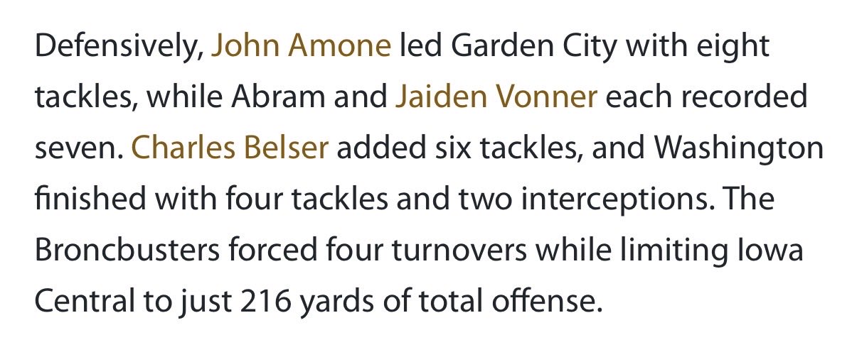 JaidenVonner's tweet photo. More work to do. Still not satisfied.  
@GCCC_FOOTBALL @CoachK_BusterFB @CoachParkerJ @1CoachTee 
#Jucoproduct #Jucofootball #HDKW https://t.co/RLVUrpZEY5