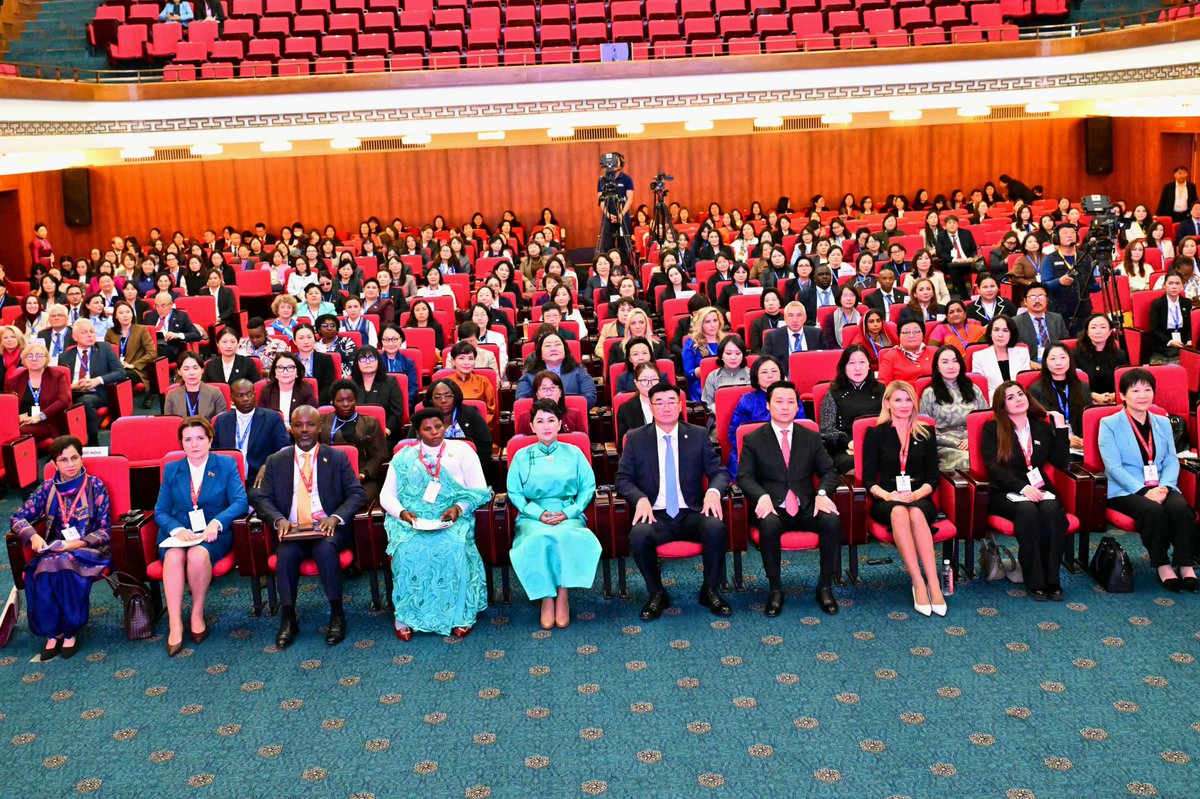Thomas_Tayebwa's tweet photo. I led Uganda’s parliamentary delegation at the World Women Parliamentarians’ Forum in Ulaanbaatar, Mongolia, which began today.

This forum provides an important opportunity for learning and knowledge-sharing. We shared Uganda’s achievements in advancing women’s representation through constitutional provisions, affirmative action and gender-responsive planning and budgeting. These efforts have enabled more women to take up senior leadership positions in parliament and government.

The progress we have registered over the past 40 years under the NRM Government demonstrates the value of deliberate action. However, we recognise that representation alone is not enough. Women should have meaningful influence over legislation, national budgets, development priorities and institutional decisions that shape the lives of our citizens. This is the progress we continue to work towards achieving.

I highlighted four priorities: strengthening women’s participation in parliamentary committees and other strategic decision-making structures; investing in leadership development, mentorship and capacity-building; eliminating discrimination, intimidation, violence and harassment, both online and offline; and engaging men as partners in advancing gender equality.

I thank Hon. @AdekeAnna, Hon. @KanyesigyeMerc1, Hon. @NaluyimaEthel, Hon. Kanushu Laura and Hon. Auma Linda Agnes, who joined me as part of the Ugandan delegation.