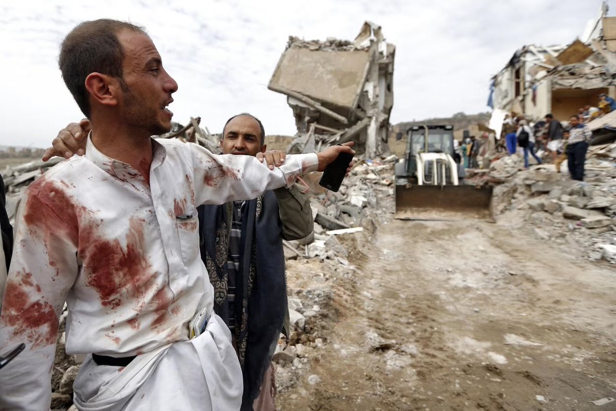 softresistance's tweet photo. @FoxNews From 2015 to 2026
How many times did Saudis bomb Yemen ? 
How many innocent people did they kill ? 
How many children are they still starving ?
All corrupts regimes must be held accountable for their horrific actions https://t.co/TN6p3GmydE