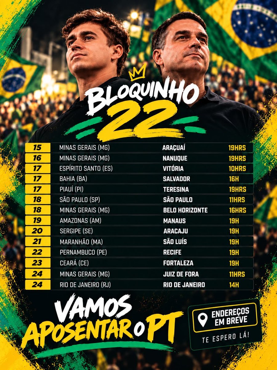 onassison's tweet photo. Bloco do 22 #Bolsonaro22 #bloco22 https://t.co/4O1n2HOUTB