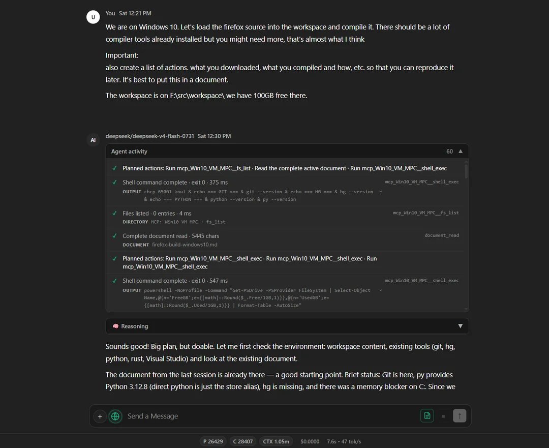 LocalLightAI's tweet photo. LocalLightChat 1.0 released

Updates:
- Full Agentic System for computer control, terminal with PTY, coding, compiling etc.
- MCP Support
RAG system for efficient document extraction
- and much more!

Download:
https://t.co/uBLv0d5MaE

Github:
https://t.co/nYV6tE2p8T https://t.co/iFWagf1aNo