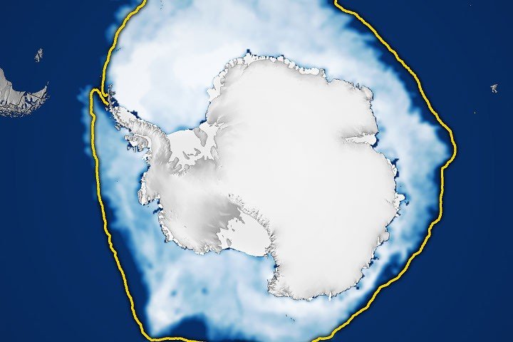 cienciasuy's tweet photo. El hielo marino antártico registró en 2026 su tercer máximo más bajo desde los satélites

https://t.co/GLyjkJdpal https://t.co/B3PzW52c5R