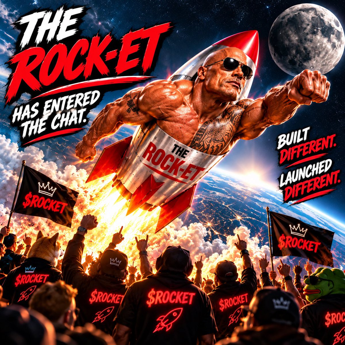 The_ROCK_ET's tweet photo. 🚀 THEY SAID STAY ON EARTH. WE SAID WATCH THIS. 🗿🔥

No ordinary rocket.
No ordinary character.
Just THE ROCK-ET. 💪

GRAVITY WAS NEVER READY FOR THIS. 💀

Who’s joining the mission? 👇🚀

$ROCK-ET

#Solana #Memecoin #therocket https://t.co/yPxuPNKxxt