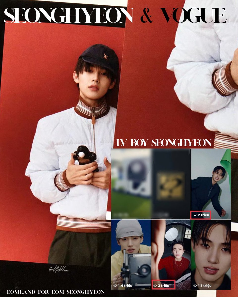 eomlandvnfp's tweet photo. 📊 [IG DATA] MEDIA SENSATION 🔥 BOTH SEONGHYEON × LOUIS VUITTON VIDEOS ON VOGUE KOREA’S INSTAGRAM SURPASS 2 MILLION VIEWS IN JUST OVER A DAY 👑❤️‍🔥

NO LONG WAIT NEEDED — LV BOY SEONGHYEON’S STAR POWER IS ALREADY SPEAKING THROUGH THE NUMBERS!

The collaboration between Seonghyeon and Louis Vuitton on VOGUE Korea is generating impressive engagement numbers. Most notably, BOTH VIDEOS SURPASSED 2,000,000 VIEWS IN JUST OVER A DAY — an impressive growth rate during the campaign’s early stages! 🚀

🌟 “Big Smile” — Seonghyeon’s radiant smile has officially surpassed 2 MILLION VIEWS.

🌟 “After the shoot” — The behind-the-scenes moments from the photoshoot have also impressively reached 2 MILLION VIEWS.

🔥 And that’s not all! Other videos from the same content series continue to record 1.4 MILLION and 1.1 MILLION VIEWS, demonstrating sustained appeal across multiple pieces of content rather than having the attention concentrated on just one video.

🔥 These are more than just numbers to celebrate — they are also an impressive indication of Seonghyeon’s drawing power in his appearance with Vogue Korea and Louis Vuitton. From his smile in front of the camera to candid behind-the-scenes moments, each video has its own appeal and continues to bring his image to an ever-wider audience. 👑

✨ LV BOY SEONGHYEON IS OFF TO AN EXPLOSIVE START! With the videos reaching millions of views in just over the first 24 hours, the campaign still has plenty of room to grow. Let’s keep up the engagement, rewatch the videos, and share our favorite moments to push those numbers even higher!

#SEONGHYEON #엄성현 #성현 #LouisVuitton #VogueKorea #SEONGHYEONxLV @cortis_bighit @LouisVuitton @voguemagazine