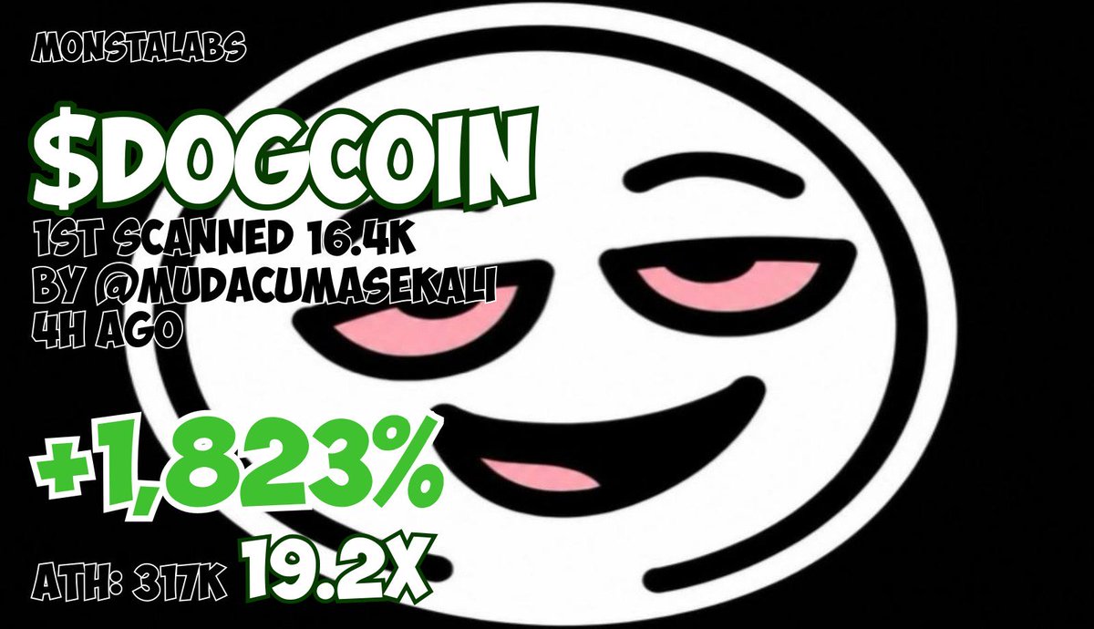 Hyperchillfun's tweet photo. $DOGCOIN

did its thing. 18.4x 🫡 https://t.co/XwLvIZRNSG