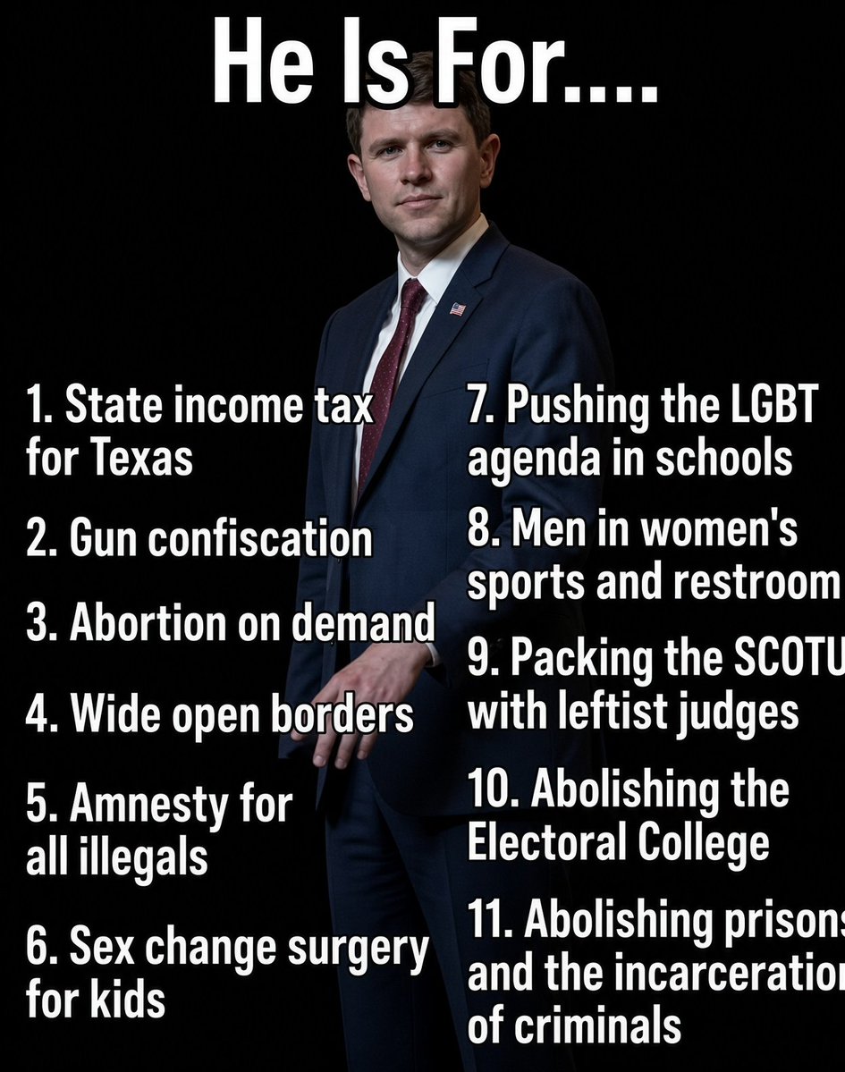 SaltyGoat17's tweet photo. If you weren't sure why James Talarico is a HELL NO for the US Senate in Texas...

Here you go https://t.co/RKaEFPOxdP