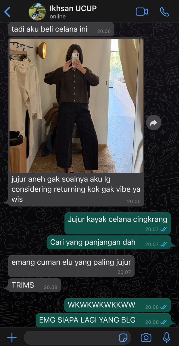 suncaid's tweet photo. wiska wiratama udahh yaaa jangan cemburu https://t.co/knJZj3YxqR