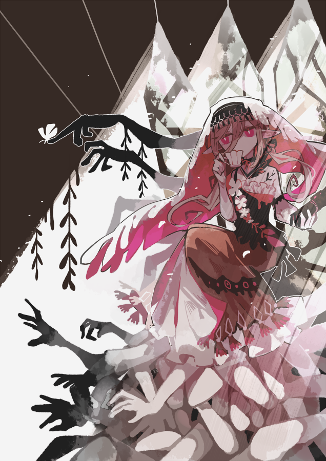 Catamari_va's tweet photo. こっちは創作にもいます（ハーフエルフ/街の魔女）　昨今描いてる妖精の森の話ではないんですが、そのうち出番あるかも https://t.co/Z2ceWu17od