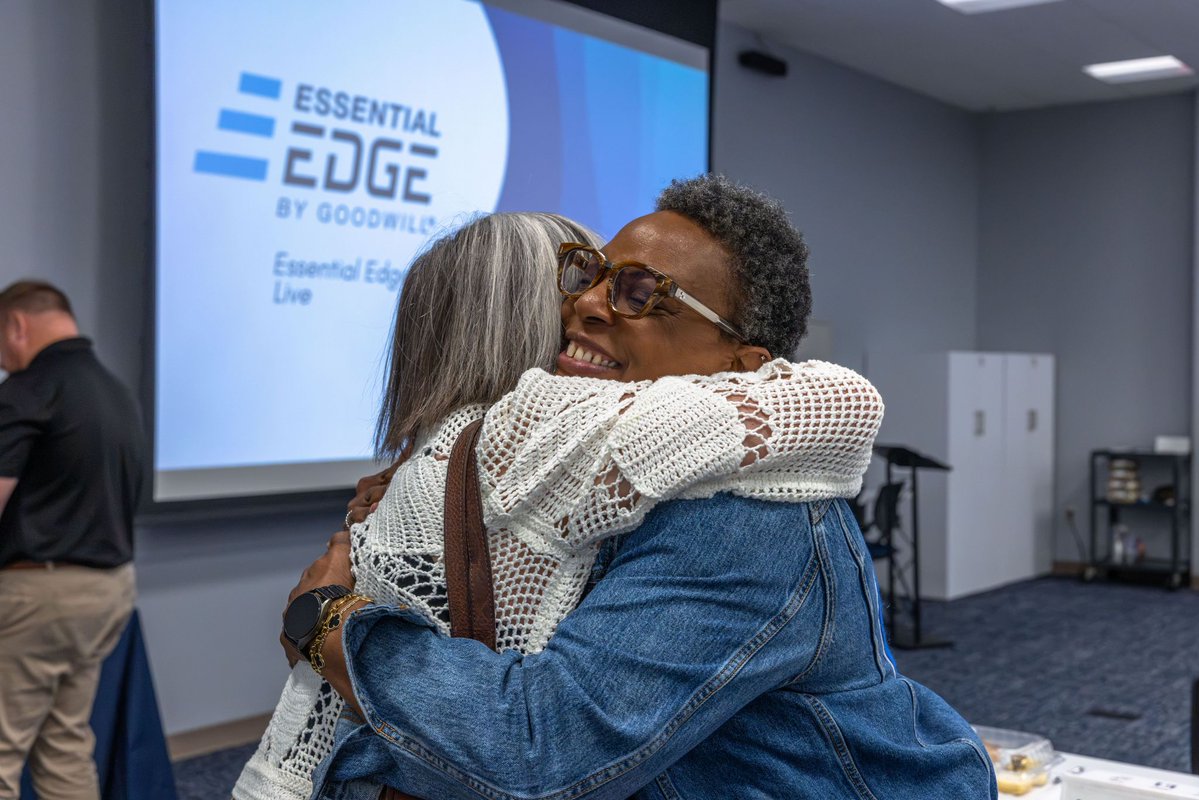 GoodwillSP's tweet photo. Recently, we brought professionals from across our community together for Essential Edge Live, a firsthand look at Goodwill’s professional development program. Thank you to everyone who joined us to connect, learn, and invest in their growth. 

Learn more at: https://t.co/67xB5MNlA0
