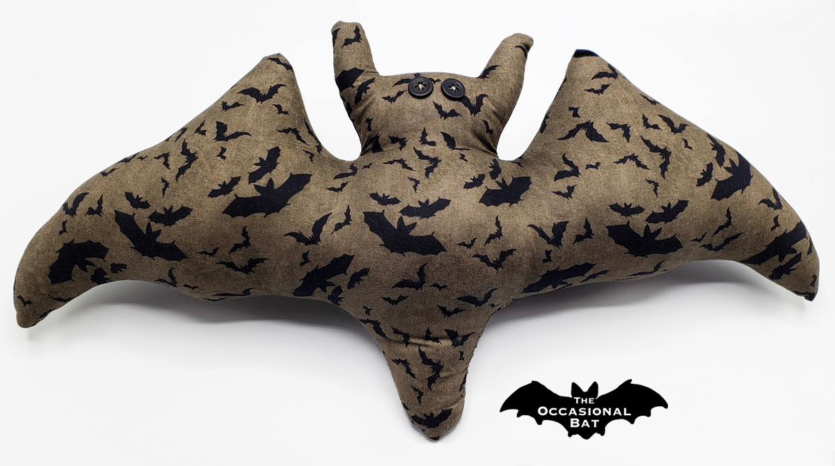 OccasionalBat's tweet photo. When the sun sets, our flying black bats take the stage! π¦ Who needs superheroes when you have these nighttime acrobats? πβ¨ #TheOccasionalBat #Handmade #BatShapedPillow #CodeOrange π¦ https://t.co/NXtWjQOFIw
