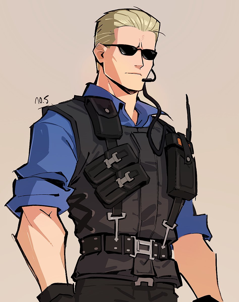 Jilimug's tweet photo. Uncropped alt Wesker https://t.co/XizhNPttSF