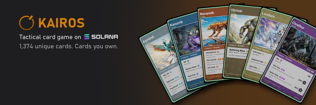 EsenzThegreat00's tweet photo. 🎴 Something interesting is brewing with KAIROS TCG!

Trading card games are all about strategy, smart decisions, and competition. 👀🔥

Curious to see what KAIROS is building and what’s coming next.

Explore the project 👇
🌐 https://t.co/g8WHwg3ZJG
🐦 https://t.co/iLwgsx7pAM https://t.co/hmrABWdhAA