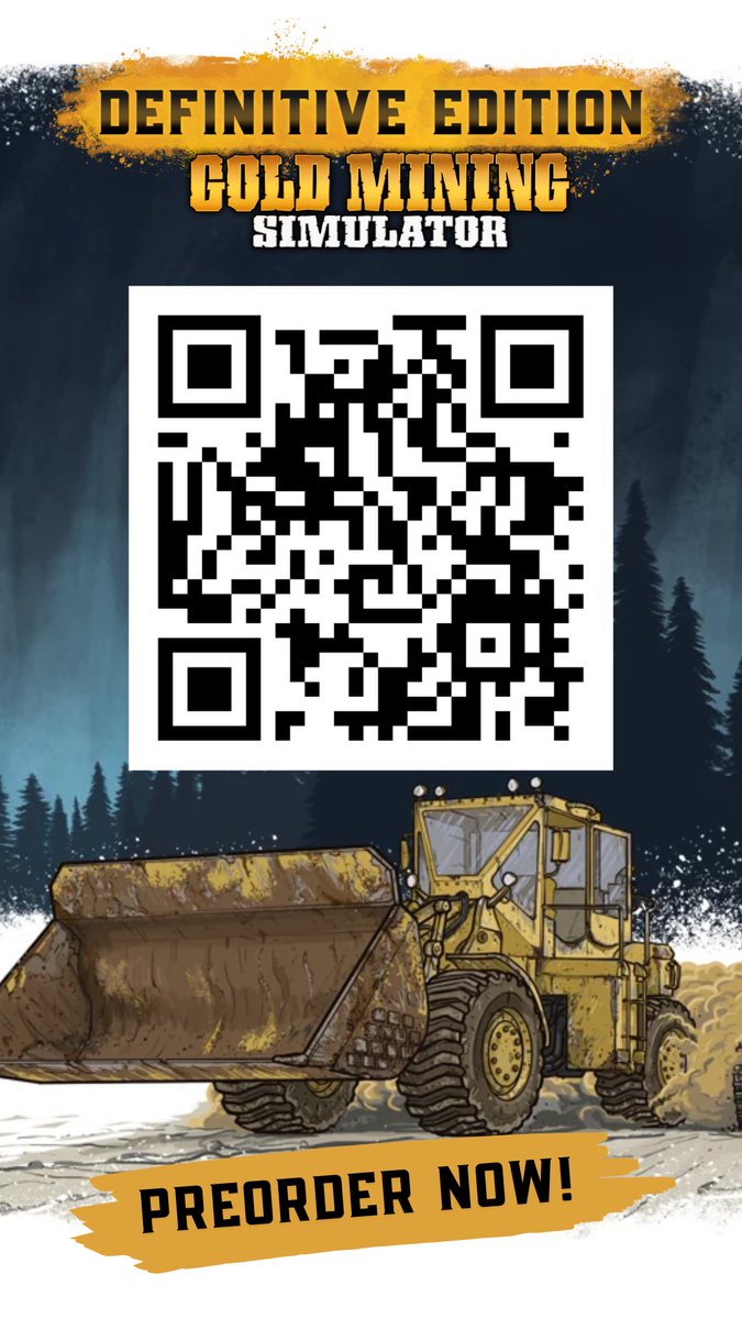 GoldRushTheGame's tweet photo. ⛏️ A LITTLE REMINDER FROM THE GOLD FIELDS! 💰

Already checked out Gold Mining Simulator: Definitive Edition?

Just a friendly reminder that pre-orders are live on Steam! 👀

The new gold rush begins November 11, 2026. 

👉 Pre-order now: https://t.co/kWj6Ou5Giw https://t.co/TbGPDPaO4x