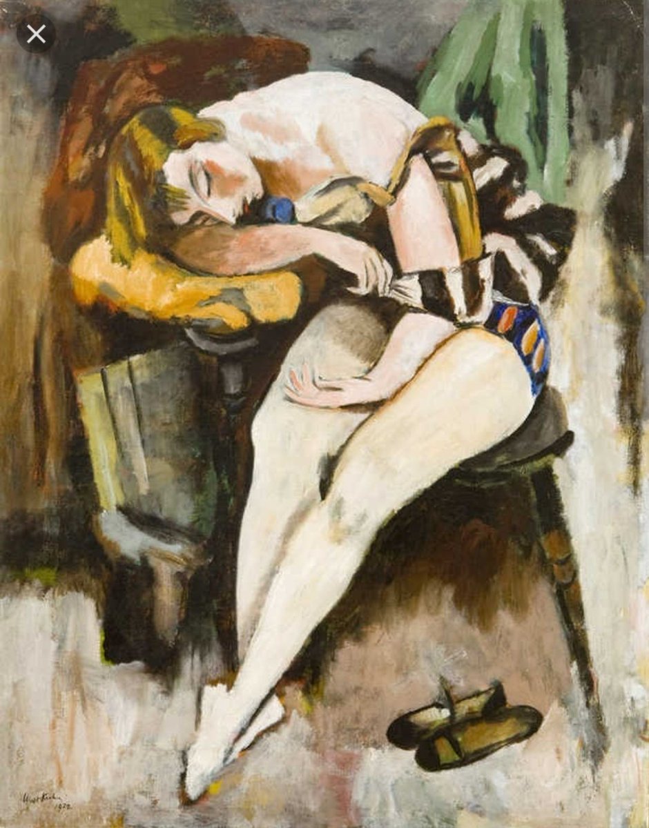 djolavarrieta's tweet photo. @dianadep1 @BrindusaB1 @marie_nassar @peac4love @s_msonia @marmelyr @scastaldi9 @artmajcar @leocarjr @Metanoia100 @Rebeka80721106 @Dida_ti @albertopetro2 @neblaruz @VivMilano @HAL909 @cristob45 @faheypatrica1 @_die_Uta_ @mariatontini1 @DavLucia @ampomata @195501 @adadelousgoz @Gungordemirkan1 @ramirofalconm @LJmfSFTsfxuiMl5 @karmendida @AndreLemire4 @famartinez2001 @tiquetaki @AnnaCountessK @LunaLeso Walt Kuhn 🇺🇸 (1877-1949)
Sleeping Girl 
c. 1922 https://t.co/xZRHCXkcnT