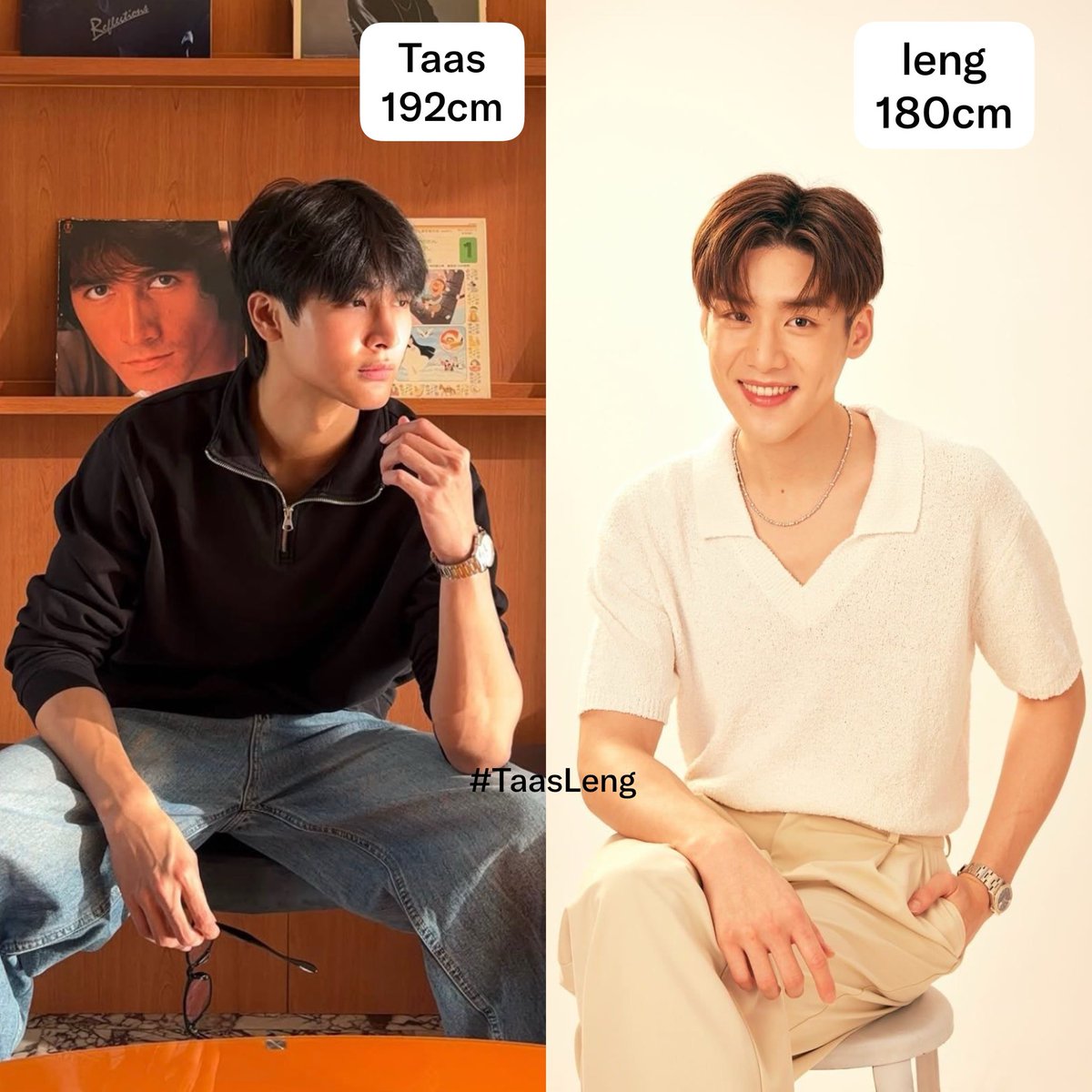 PhuTakwan's tweet photo. I’m delulu, imagining a petite uke nestled in the warm embrace of a tall, broad-shouldered seme. 🩵💚 
@GMMTV can you make this happen? I guarantee this ship will absolutely BOOM! 🔥💥💣

#TaasLeng #LengThanaphon #Taastanyongmas https://t.co/M3RkUiwm38