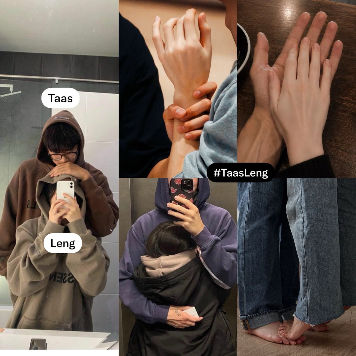 PhuTakwan's tweet photo. I’m delulu, imagining a petite uke nestled in the warm embrace of a tall, broad-shouldered seme. 🩵💚 
@GMMTV can you make this happen? I guarantee this ship will absolutely BOOM! 🔥💥💣

#TaasLeng #LengThanaphon #Taastanyongmas https://t.co/M3RkUiwm38