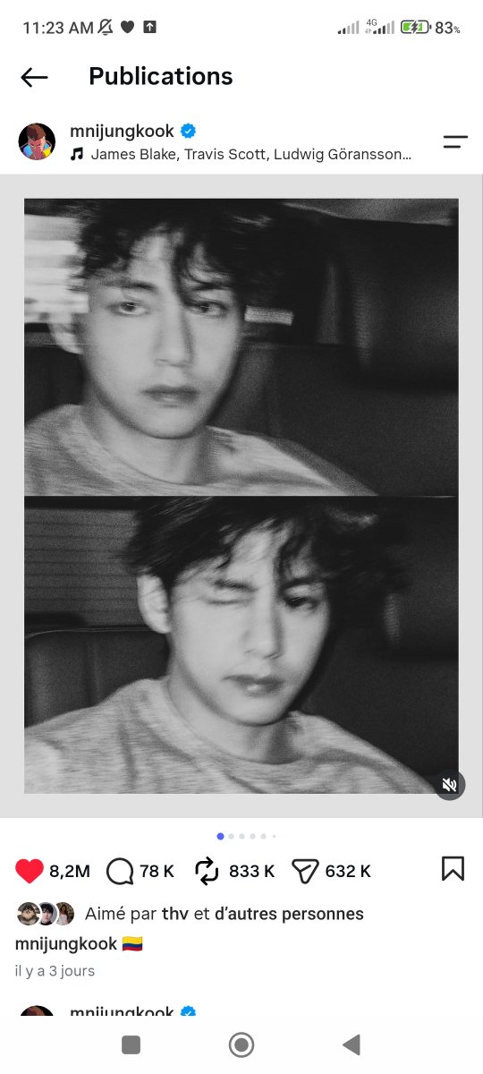 ManelM12's tweet photo. @myriamGesell72 @llachimolala6 Yeah my fav posting jhope the most and jk but you know what jk post my fav the most joker he didn't post pigmin also my fav not only focusing on jk but maybe they're the closest friend that's why you see them together with jhope too https://t.co/Accwm08Vgq