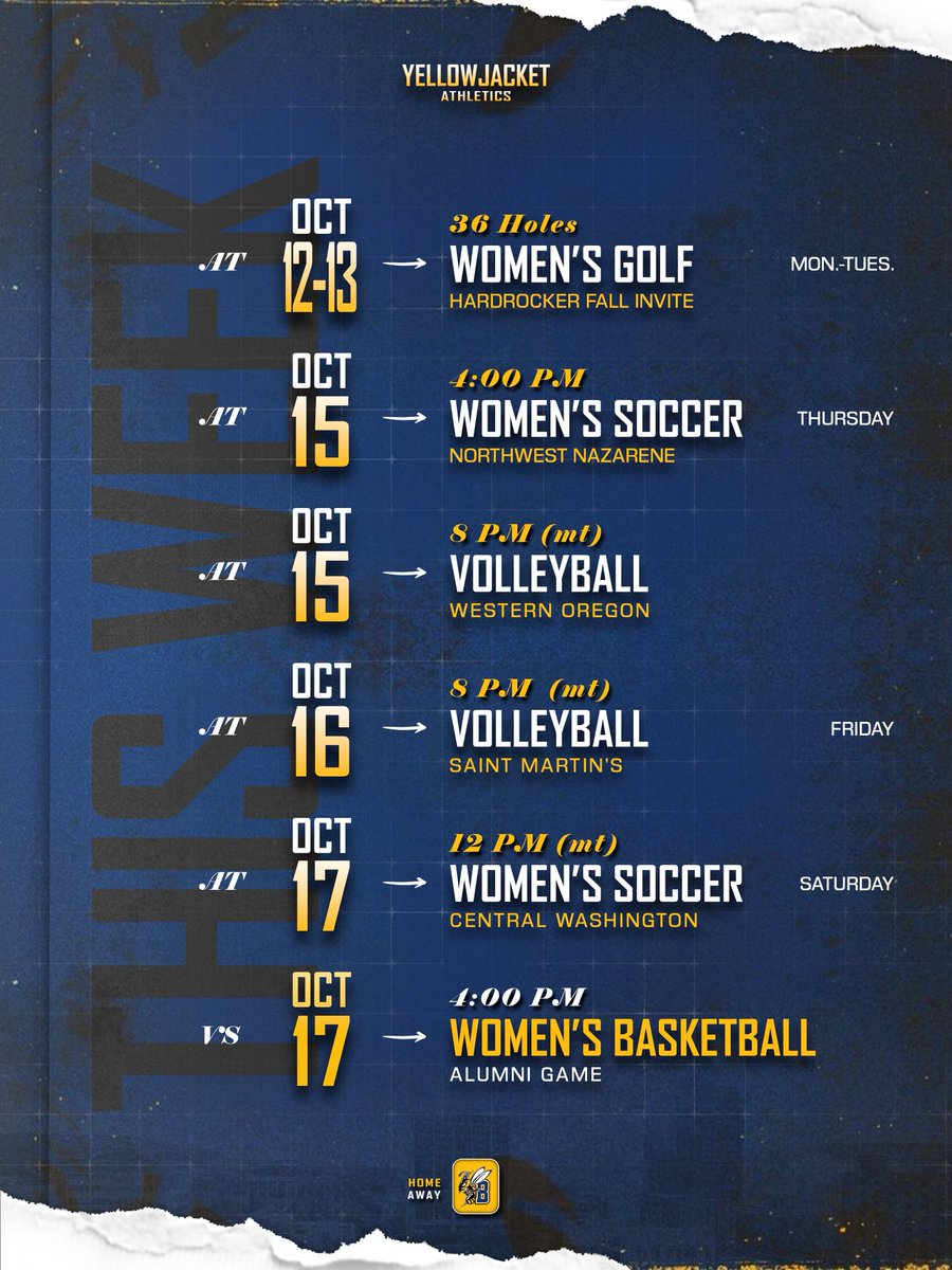 MSUBsports's tweet photo. 𝓣𝓱𝓲𝓼 𝔀𝓮𝓮𝓴🔜

#MSUBSPORTS | #MSUBGOLF | #MSUBWSOC | #MSUBVB | #MSUBWBB https://t.co/y84wKs5vlM